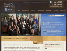 Tablet Screenshot of elderlawservices.com